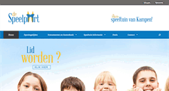 Desktop Screenshot of despeelpoort.nl